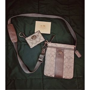 Brand new COACH purse & wallet set